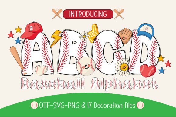 Baseball Alphabet: A Typeface for Dynamic Designs