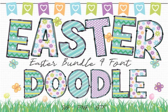 Easter Clip: A Sweet and Bubbly Font for Creative Projects