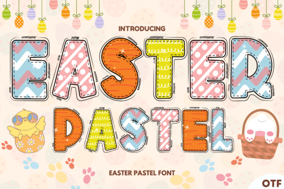 Easter Pastel: A Typeface for Joyful, Seasonal Design