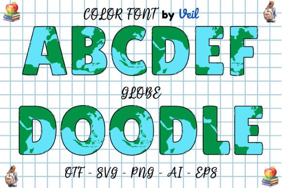 Globe: A Fun Color Font for Playful Creative Projects