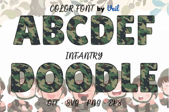 Infantry: A Playful Font for Creative and Artistic Designs