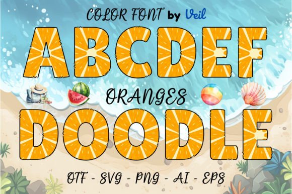 Oranges: The Playful Display Font That Brings Whimsy to Your Designs