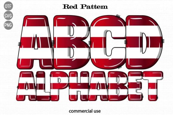Red Pattern: A Playful Font for Joyful Design Projects