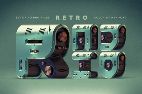 Retro Radio: The 3D Typeface That Brings Vintage Vibe to Modern Design